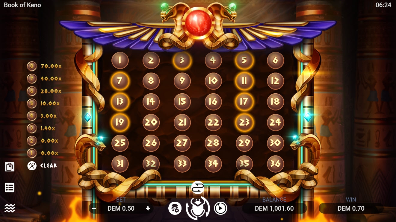 Book of Keno, estratégias de keno, jogo de cassino, dicas de keno, cassino online